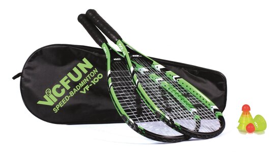 Victor Vicfun Speed Badminton Set 100 Black/Green