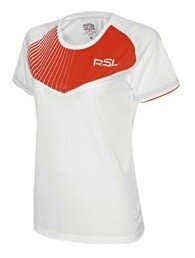 RSL T-Shirt Lady 141014 White/Orange