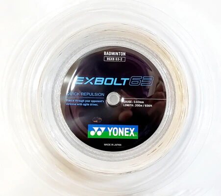 Yonex BG-EXBOLT 63 Rol 200 m