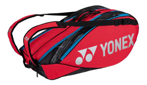 Yonex BA92226EX Pro Racquet Bag (6 Pcs) Tango Red (587)