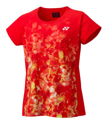 Yonex T-Shirt Lady 16636EX Red/Yellow (Clear Red)