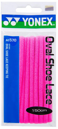 Yonex AC570 Oval Shoe Lace Neon Pink
