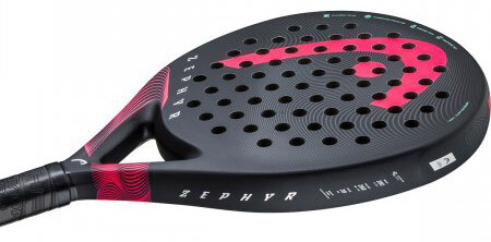 Head Zephyr 2023 Black/Pink