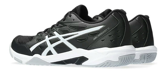 Asics Gel Rocket 11 Men Black/White 1071A091-002 (Black/Gunmetal)