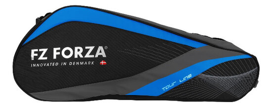 FZ Forza Racket Bag Tour Line (15 Pcs) Black/Blue (2078 Electric Blue Lemonade) 