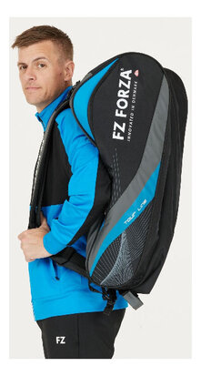 FZ Forza Racket Bag Tour Line (15 Pcs) Black/Blue (2078 Electric Blue Lemonade) 