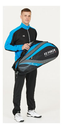 FZ Forza Racket Bag Tour Line (15 Pcs) Black/Blue (2078 Electric Blue Lemonade) 