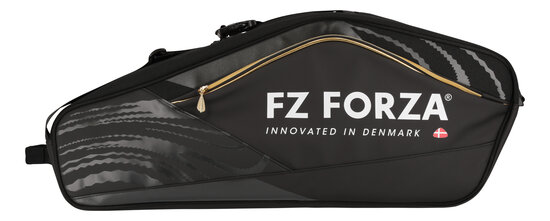 FZ Forza Racket Bag Tour Line (15 Pcs) Black/Gold (1001 Black)