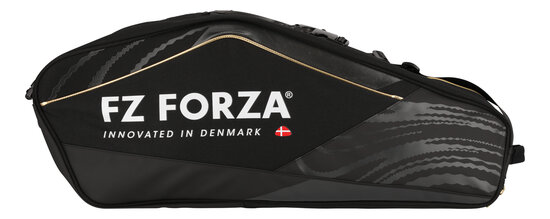 FZ Forza Racket Bag Tour Line (15 Pcs) Black/Gold (1001 Black)