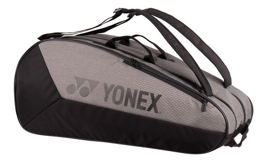Yonex BA42529EX Team Racket Bag  (9 Pcs) Gray Black (244)