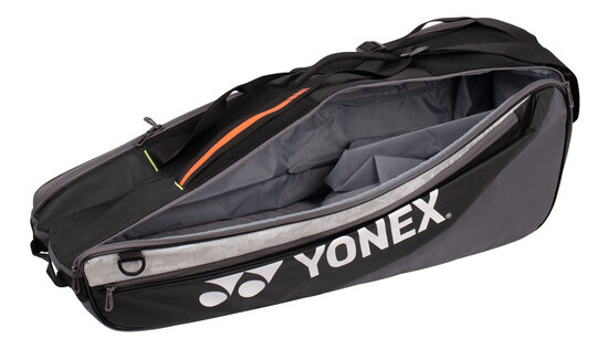 Yonex BA52526EX Club Racket Bag (6 Pcs) Black (007)