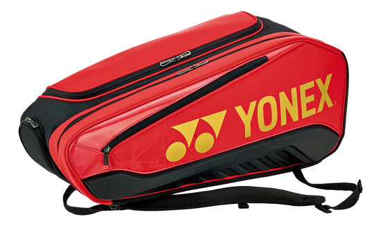 Yonex BA02526EX Expert Racquet Bag (6 Pcs) Red/Black (053)