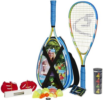 Speedminton Set S700 Blue/Yellow