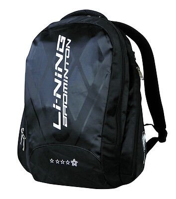 Li-Ning Backpack ABSF148-1 Black badminton kopen? - BadmintonGear.nl - BadmintonGear.nl - badmintonwinkel van Nederland, gevestigd in regio Amsterdam, Haarlem en Zaanstad - Officiële van Yonex, Carlton, RSL, Victor, Winex,