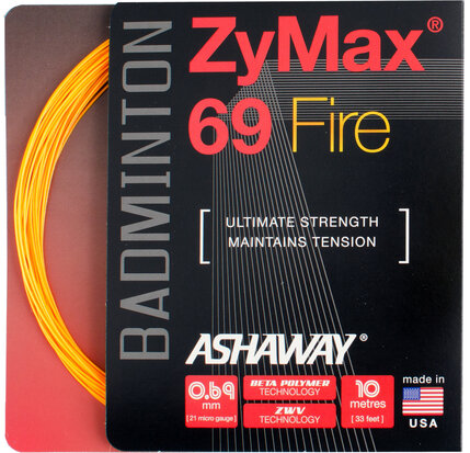 Ashaway Zymax 69 Fire Set 10 m