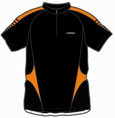 Carlton Polo Men Tournament Black/Orange