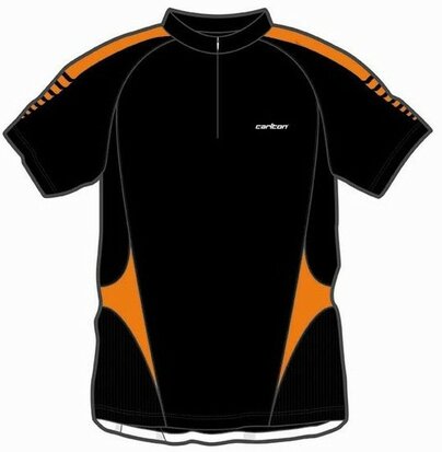 Carlton Polo Men Tournament Black/Orange