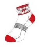 Yonex Socks 9082 White/Red