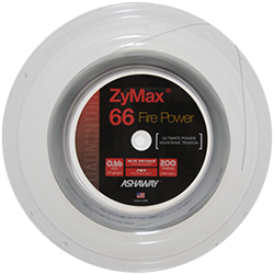 Ashaway Zymax 66 Fire Power White Coil 200 m