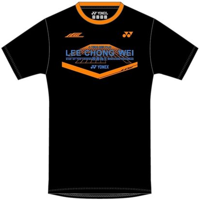 Yonex T-Shirt Men 18071 Black/Orange