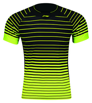 Li-Ning T-Shirt Men Black/Yellow (AAYL039-2)