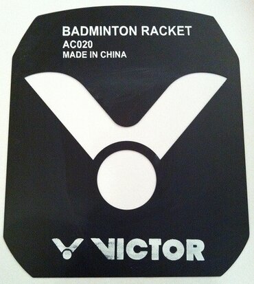 Victor Stencil Card Badminton