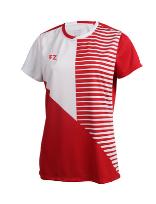 FZ Forza T-Shirt Lady Hoxie National DK Red/White
