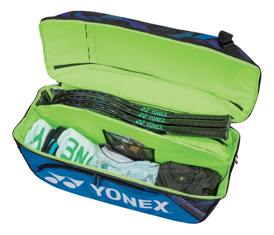 Yonex BA92214EX Pro Wide Open Racquet Bag Fine Blue (599)