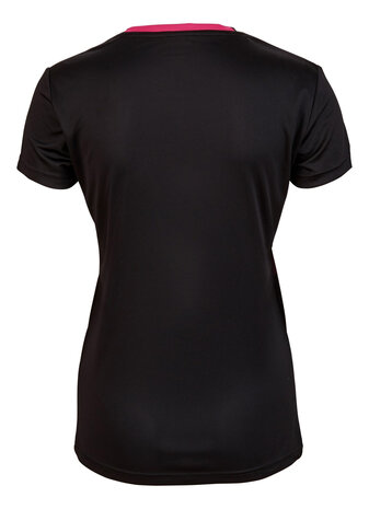 Victor T-Shirt Lady T-04101 C Black/Pink