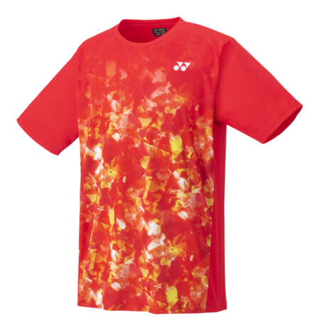Yonex T-Shirt Men 16634EX Red/Yellow (Clear Red)