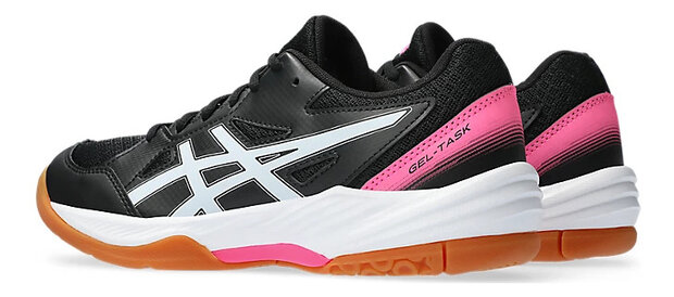 Asics Gel Task 3 Lady Black/White/Pink 1072A082-001 (Black/White)