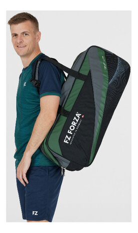 FZ Forza Bag Square Tour Line Black/Green (3153 June Bug)