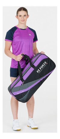 FZ Forza Bag Square Tour Line Black/Purple (4003 Purple Flower)