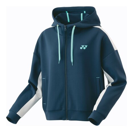 Yonex Full Zip Hoodie Lady 57080EX Blue/Beige (Indigo Marine)