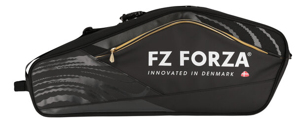 FZ Forza Racket Bag Tour Line (15 Pcs) Black/Gold (1001 Black)
