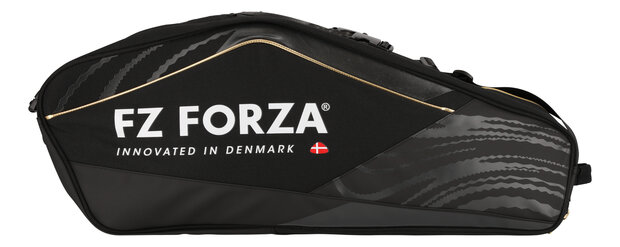 FZ Forza Racket Bag Tour Line (15 Pcs) Black/Gold (1001 Black)