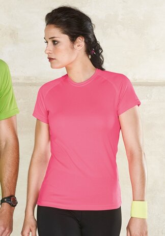 Sport Gear T-Shirt Lady PA439 Neon Pink