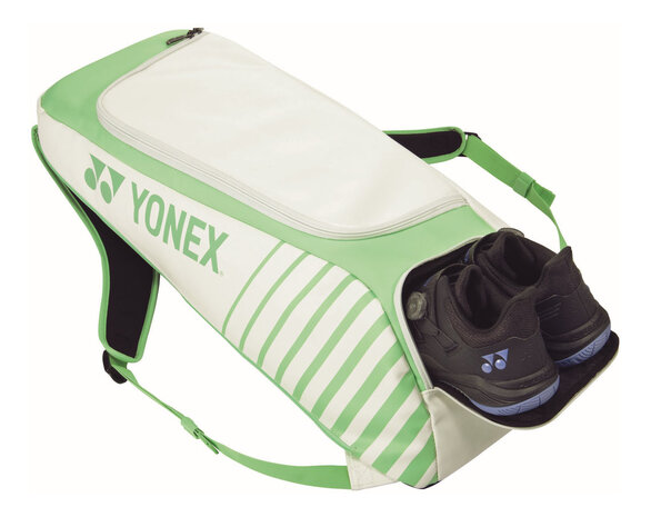 Yonex BA82422EX Active Racket Backpack White/Green (136)