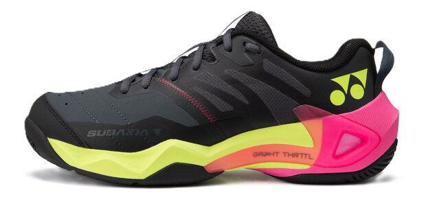 Yonex SHB Subaxia GT Men Gray/Yellow/Pink (SHBSG1MEX Dark Gray)