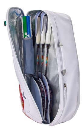 Yonex BA02626EX Expert Racquet Bag (6 Pcs) White (011)
