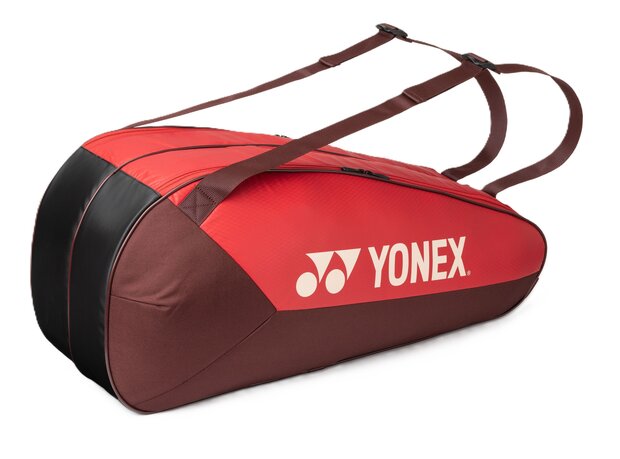 Yonex BA42526EX Team Racket Bag (6 Pcs) Ruby Red (338)