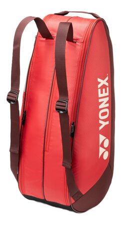 Yonex BA42526EX Team Racket Bag (6 Pcs) Ruby Red (338)