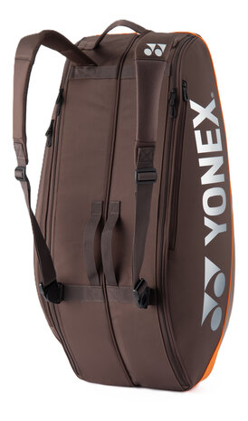 Yonex BA92426EX Pro Racket Bag (6 Pcs) Espresso Brown (839)