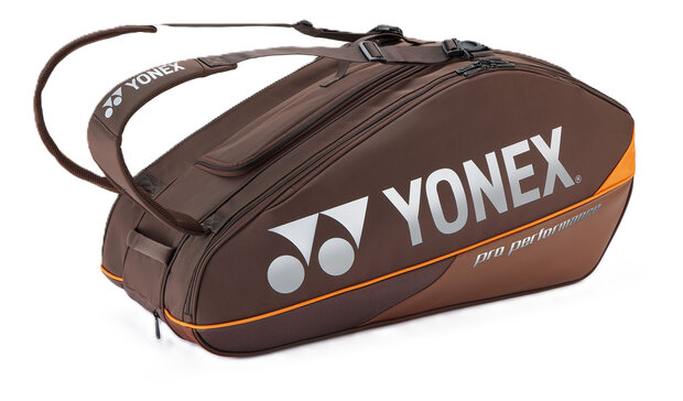 Yonex BA92429EX Pro Racket Bag (9 Pcs) Espresso Brown (839)