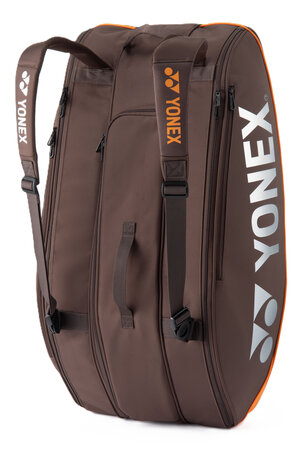 Yonex BA92429EX Pro Racket Bag (9 Pcs) Espresso Brown (839)