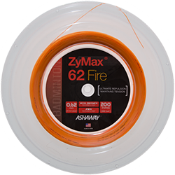 Ashaway Zymax 62 Fire Orange Coil 200 m