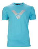 Victor T-Shirt Men T-03104 M Light Blue/Silver