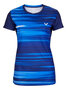 Victor T-Shirt Lady T-04100 B Blue