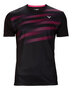 Victor T-Shirt Men T-03101 C Black/Pink